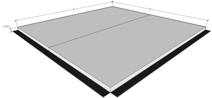 Collegial 1 3/8'' Folding Mats