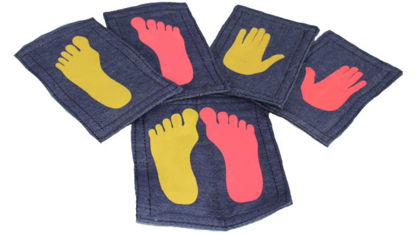 Velcro Hands and Feet